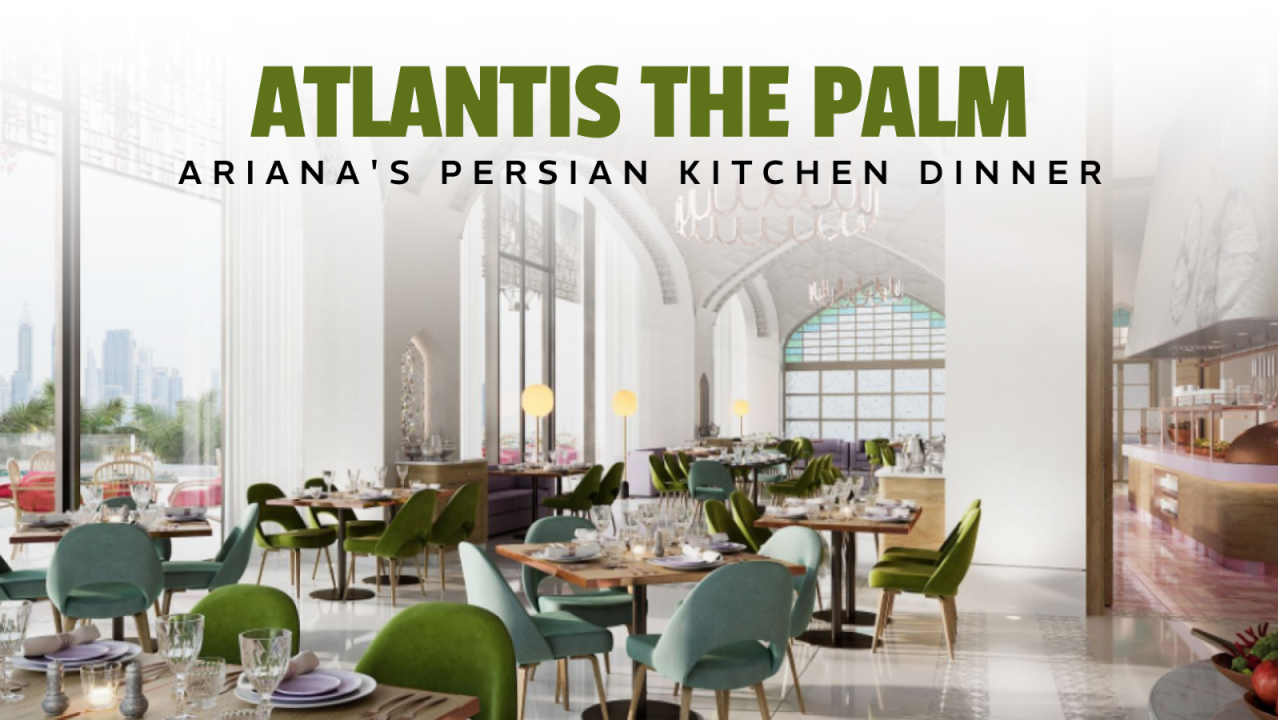 Ariana's Persian Kitchen - 3 Course Dinner Set Menu