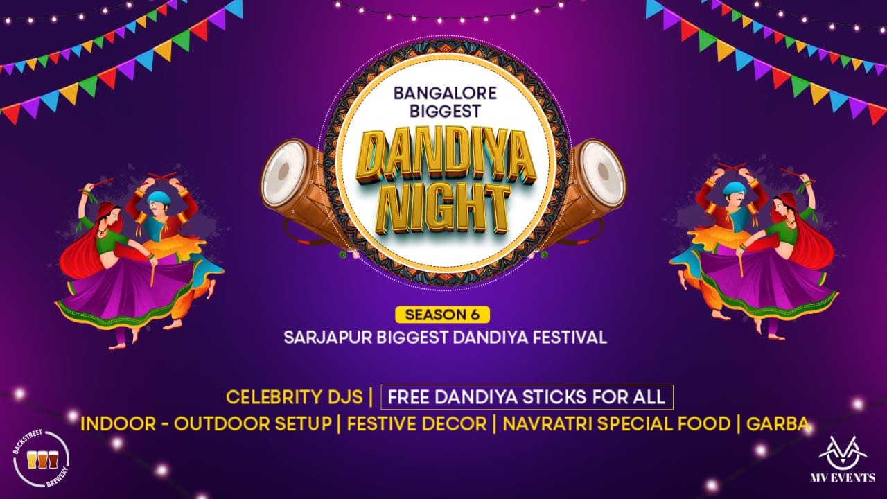 Sarjapur Biggest Ethnic Dandiya Utsav 2025