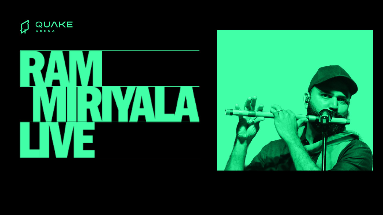 Ram Miriyala Live at Quake Arena in Hyderabad