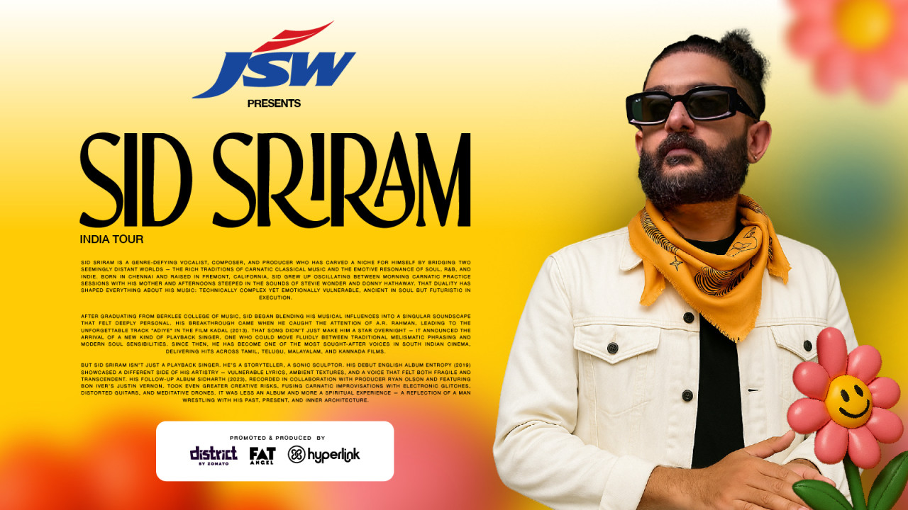 Sid Sriram Live in Concert | Hyderabad 