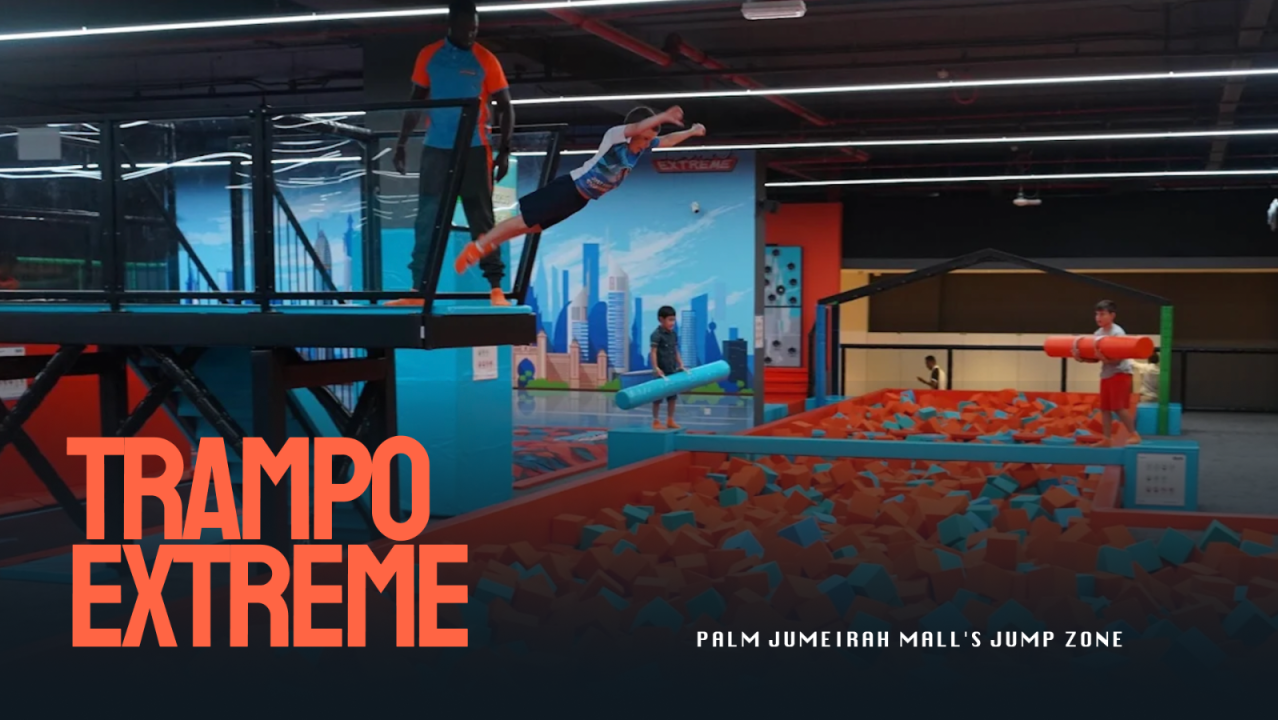 Trampo Extreme - 2 Hours Trampoline Fun at Palm Jumeirah Mall
