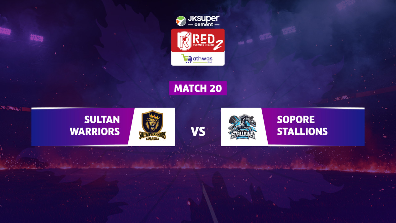 RPL 2025 - Sultan Warriors vs Sopore Stallions