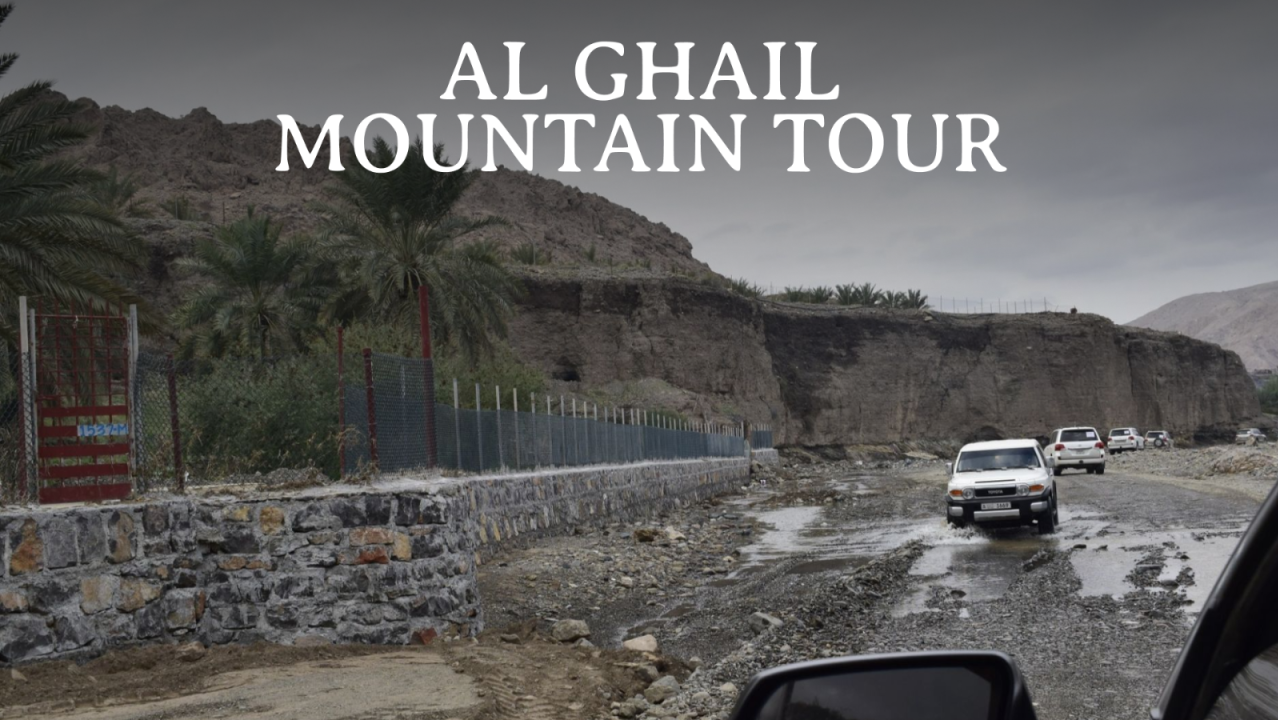 Al Ghail Mountain tour by 4WD with transfers in Ras Al Khaimah - Private Car up to 4 Pax
