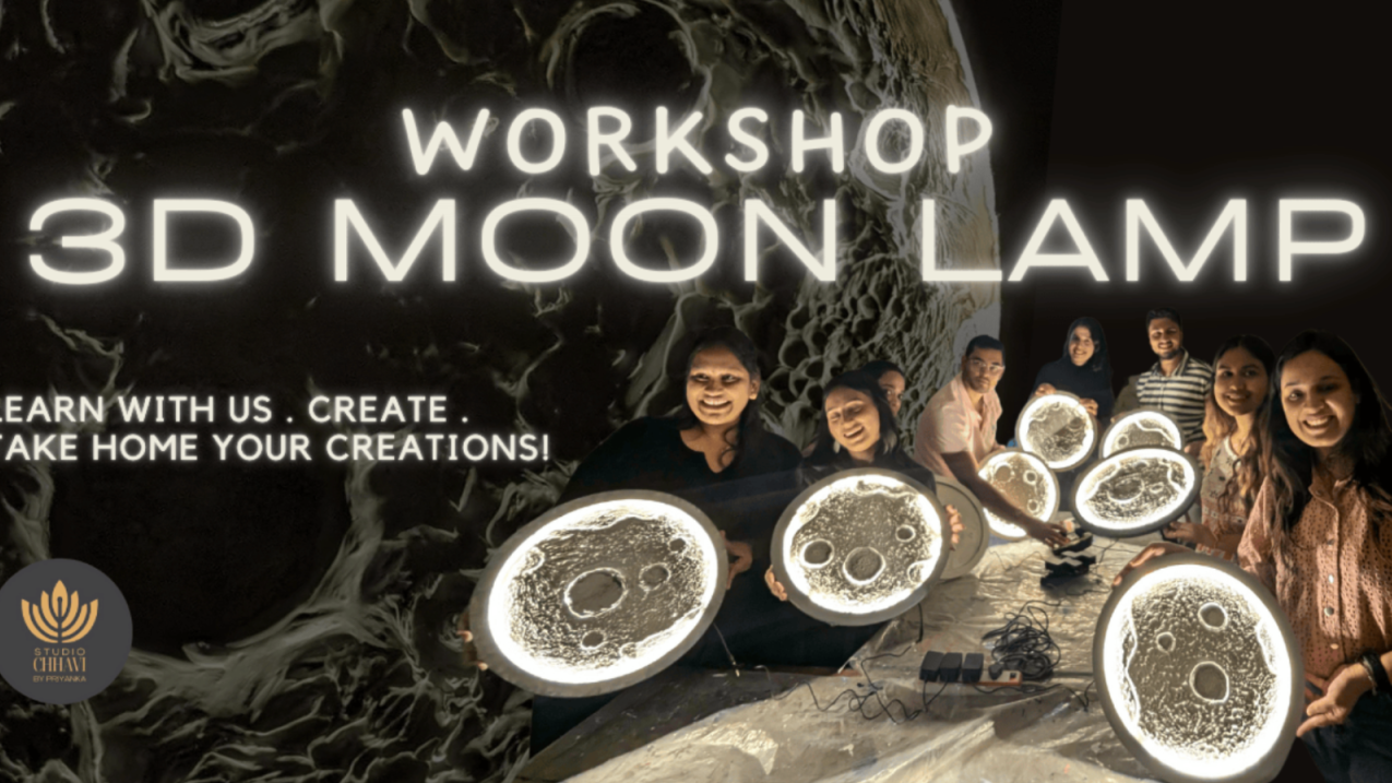 3D Moon Lamp Workshop