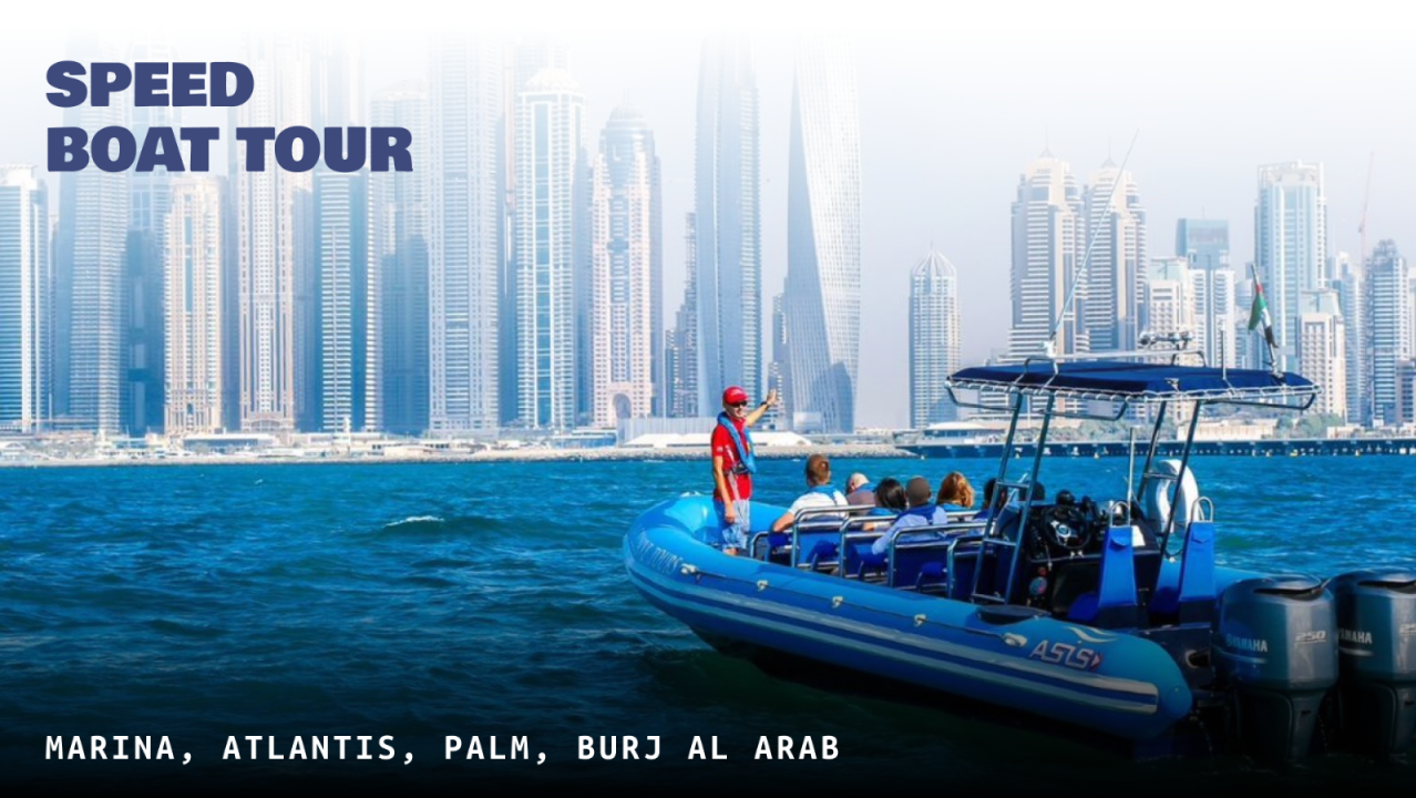 2 Hours Private Speedboat Tour (up to 8 guests)