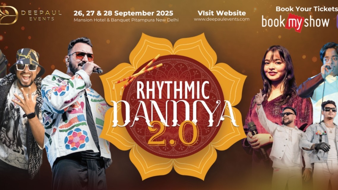 best dandiya nights in delhi 2025