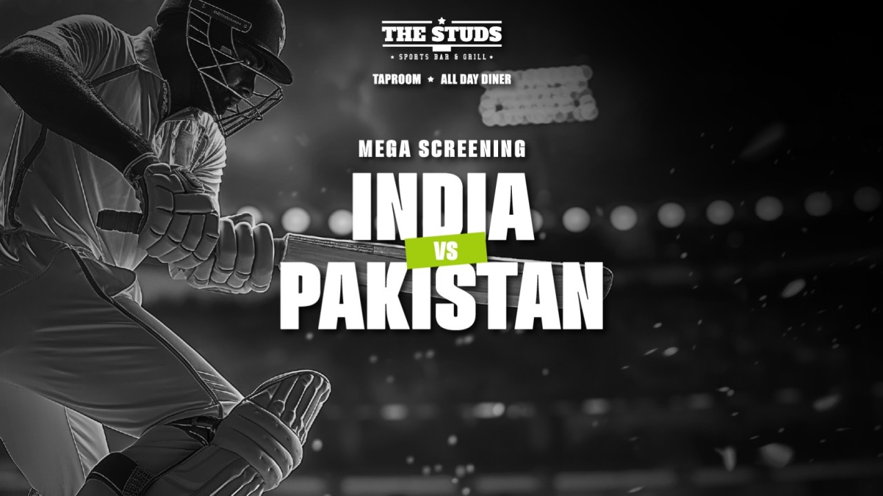 Screening of India vs PAK at the Studs JP Nagar