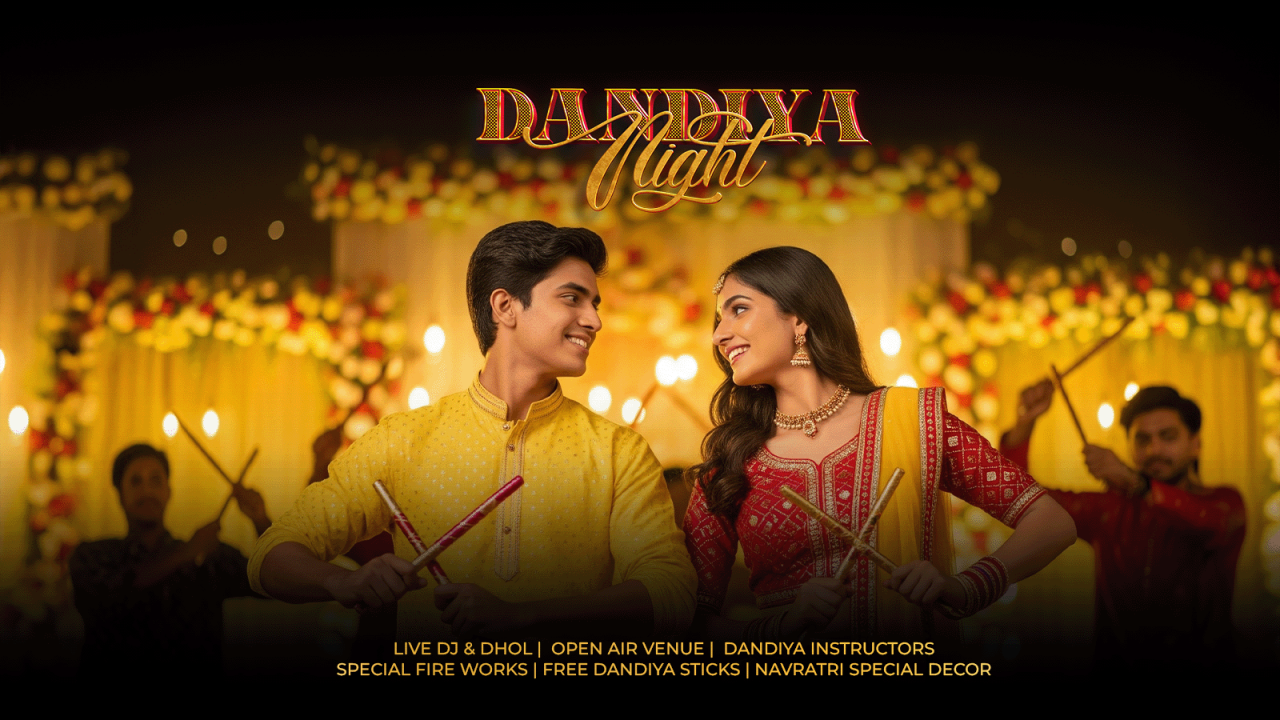 Bangalore’s Biggest Dandiya Night 2025 - Grand Navratri Celebration