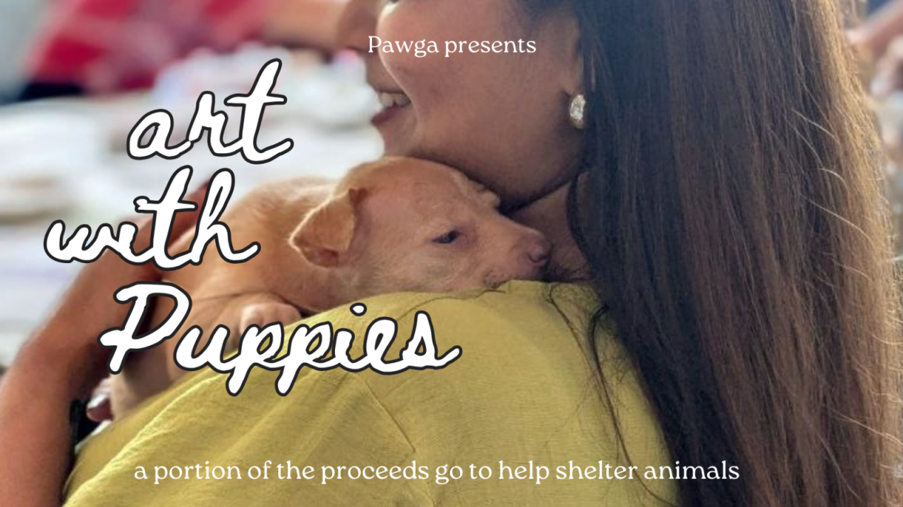 Pawga's Art with Puppies