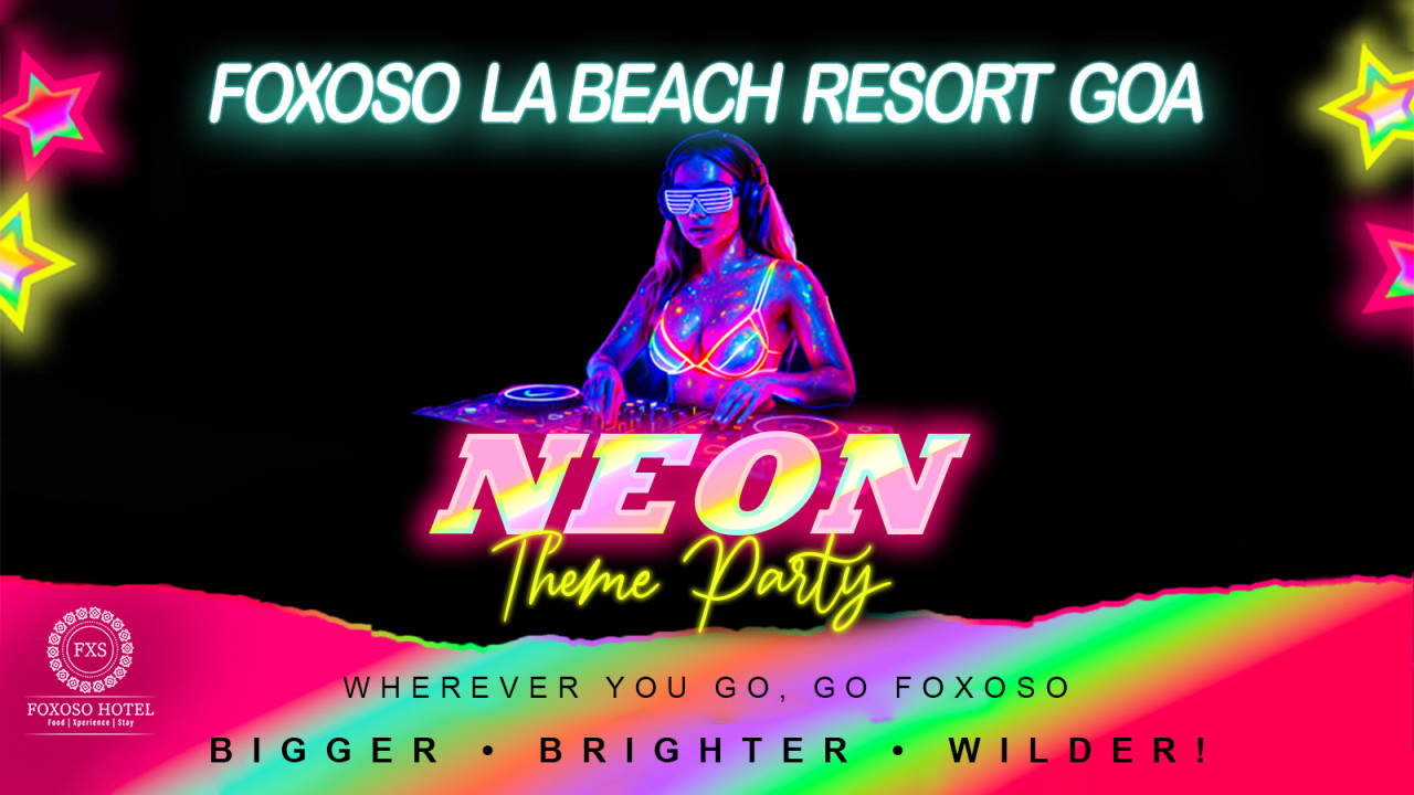 Foxoso New Year Neon Night