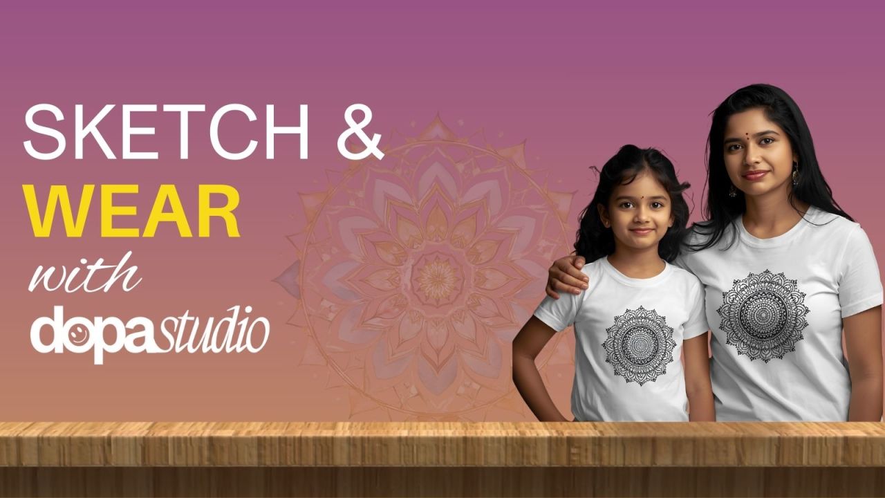 Sketch & Wear: A T-Shirt Art & Design Experience - by DopaStudio.in