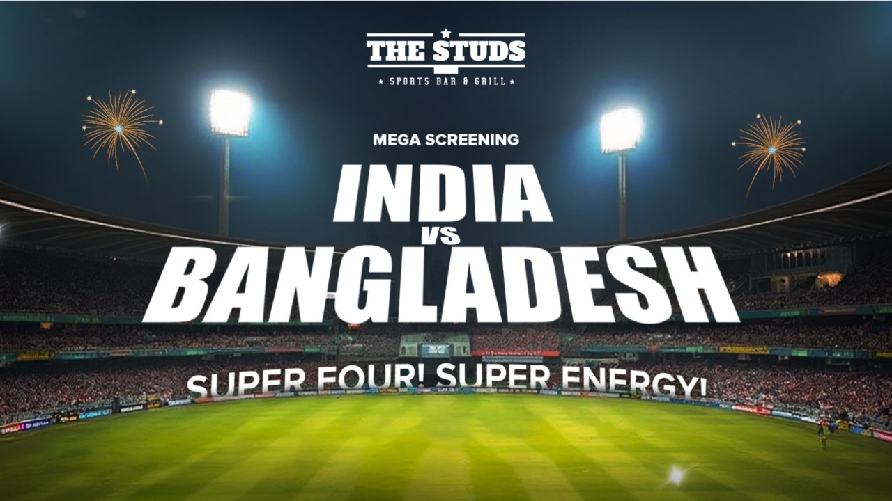 India vs Bangladesh Screening at the Studs ETV