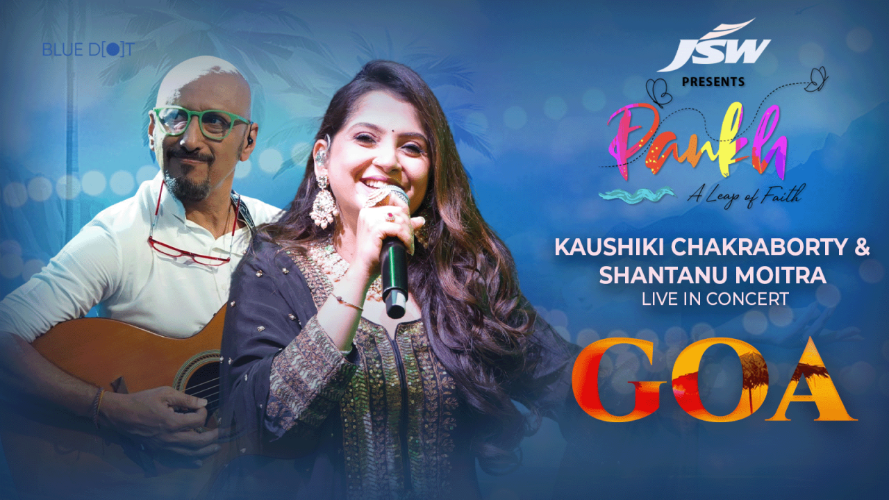 Pankh Live  - Kaushiki Chakraborty India Tour | Goa 