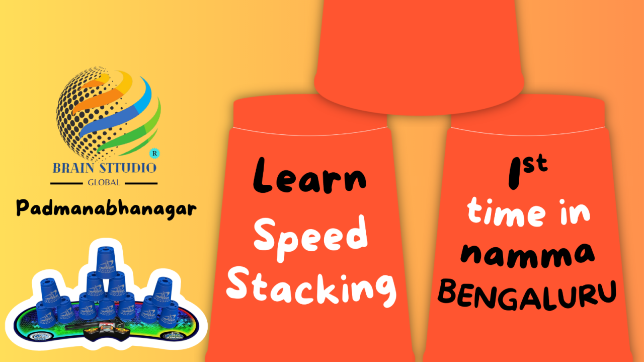 Speed Sport Stacking Cups Workshop