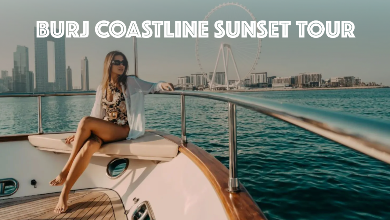 Burj Coastline Sunset Tour with Live BBQ - 2 Hours