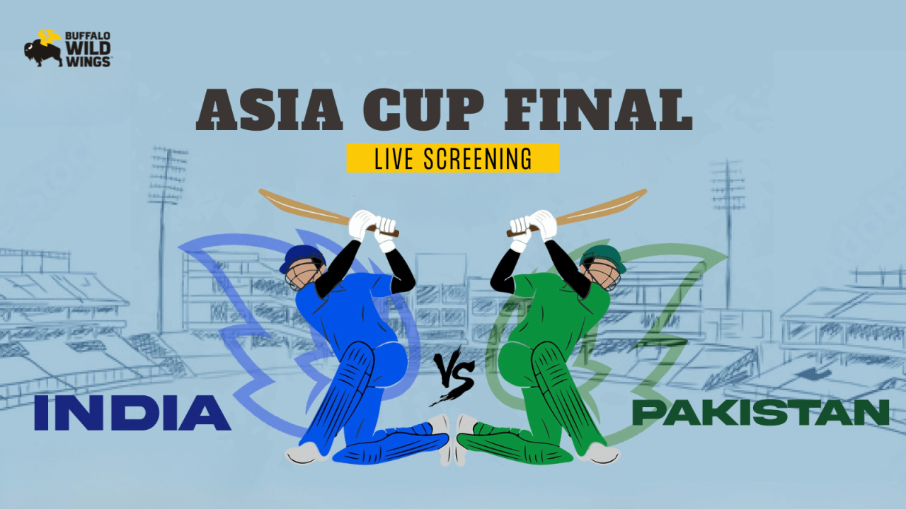Screening of India vs Pakistan | Asia Cup Final | BWW Jubilee Hills