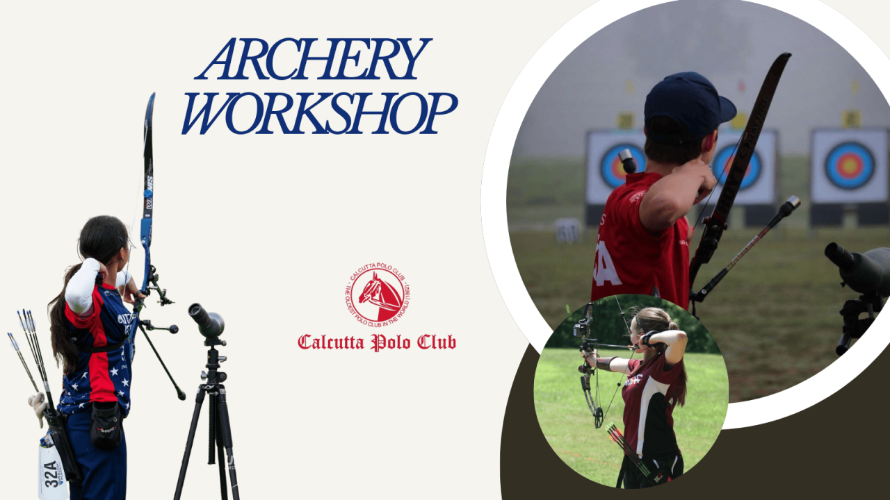 Archery Workshop at Calcutta Polo Club