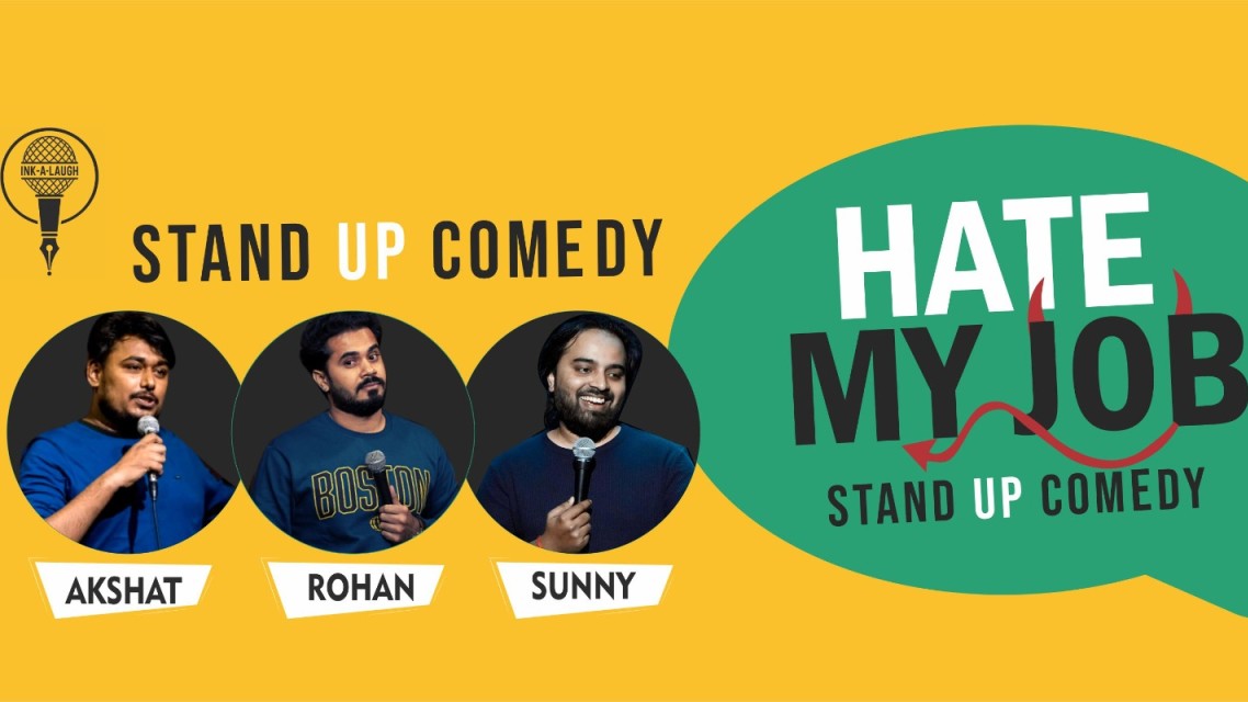 Hate My Job Standup Comedy Show presented by Ink-A-Laugh 