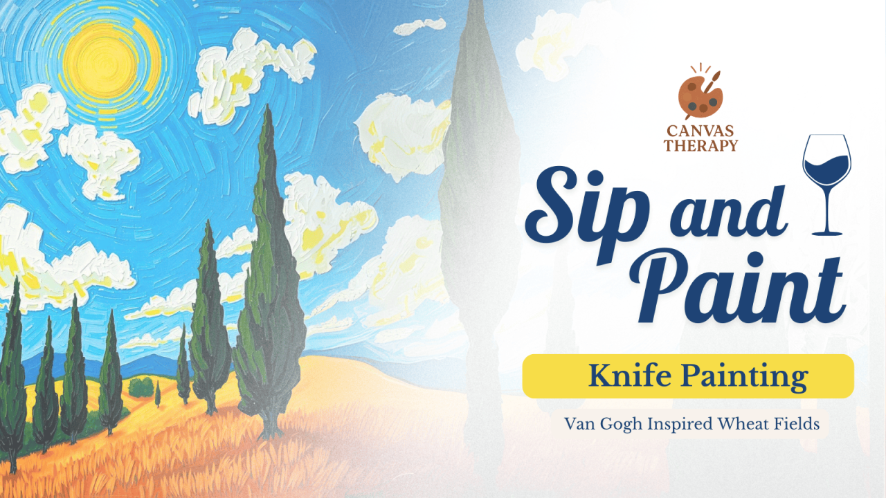 Knife Painting (Van Gogh Edition) by Canvas Therapy