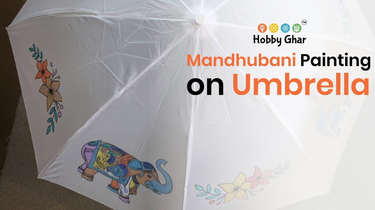 Madhubani Painting on Umbrella Workshop