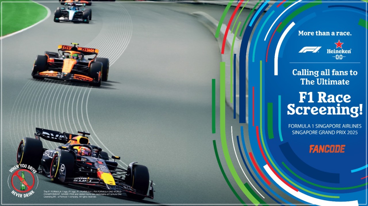 Lights out at Social: Screening of Singapore Grand Prix and Community Meetup