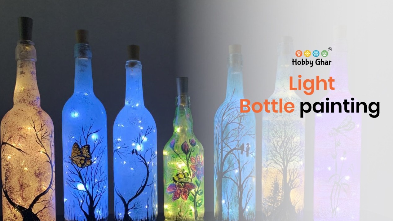 Light Bottle Painting