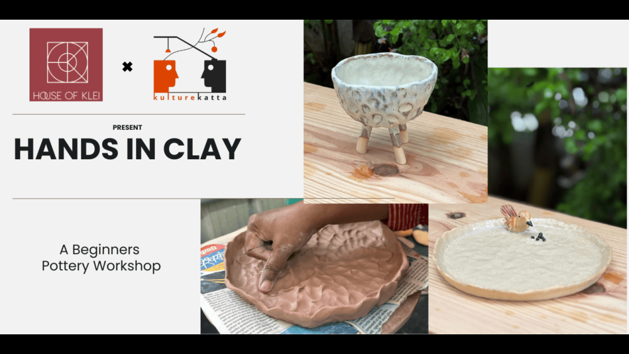 Hands in Clay – A Beginner’s Pottery Workshop
