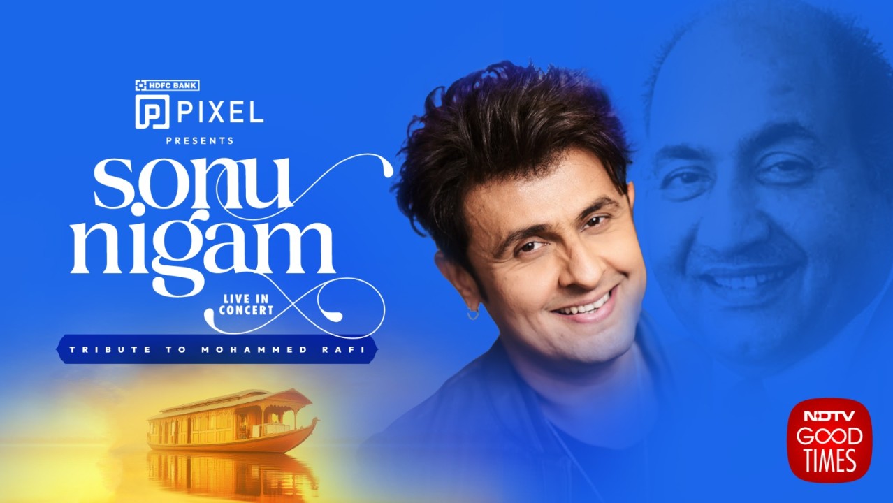 Sonu Nigam Live at Dal Lake | Tribute to Mohammed Rafi