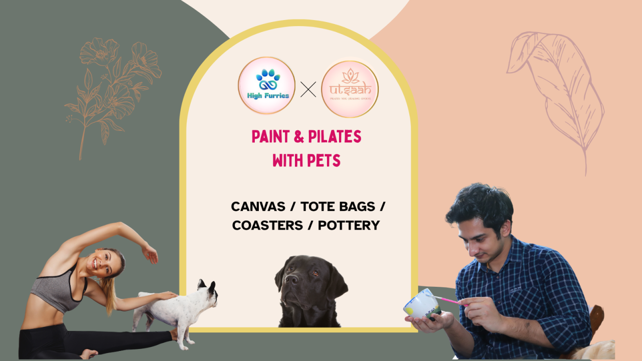 Paint & Pilates with Pets 