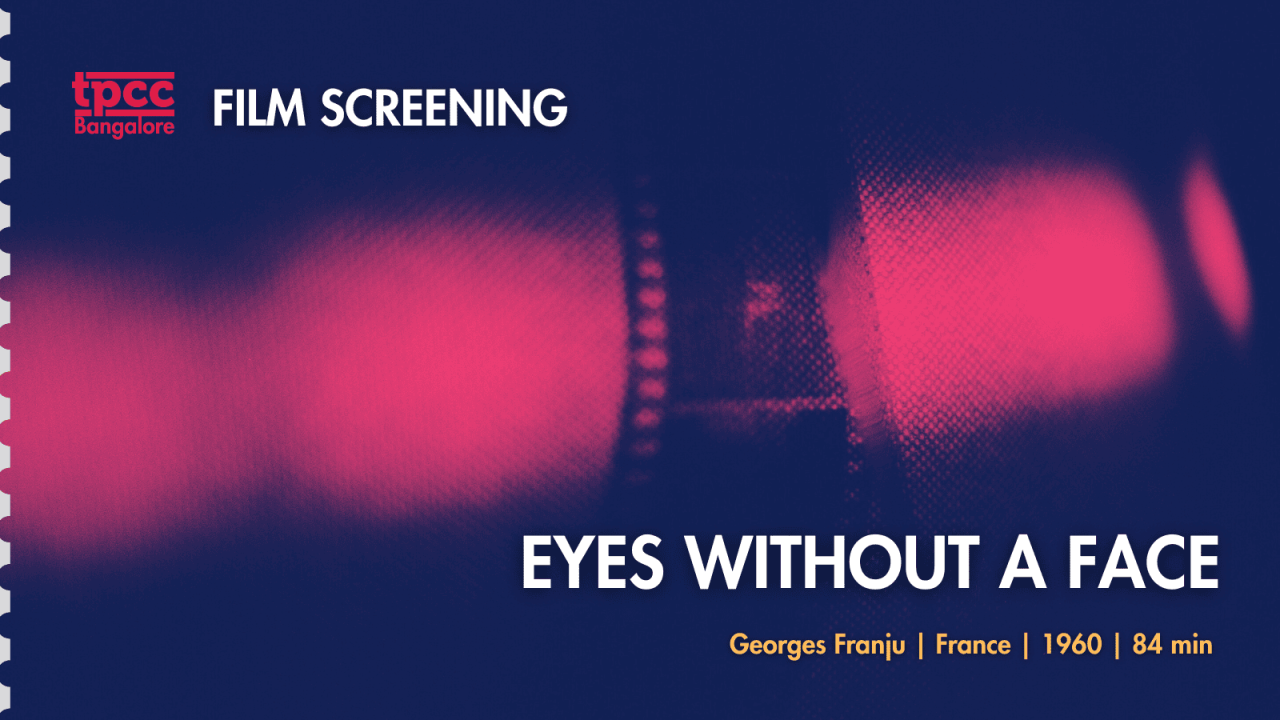 Screening of Eyes Without a Face (1960) with TPCC