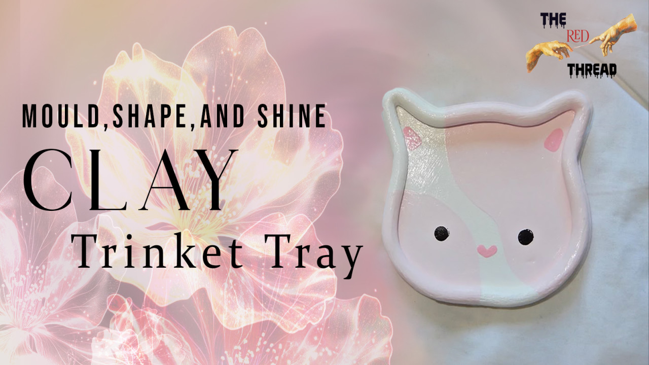 Hand-built Clay Trinket Tray 
