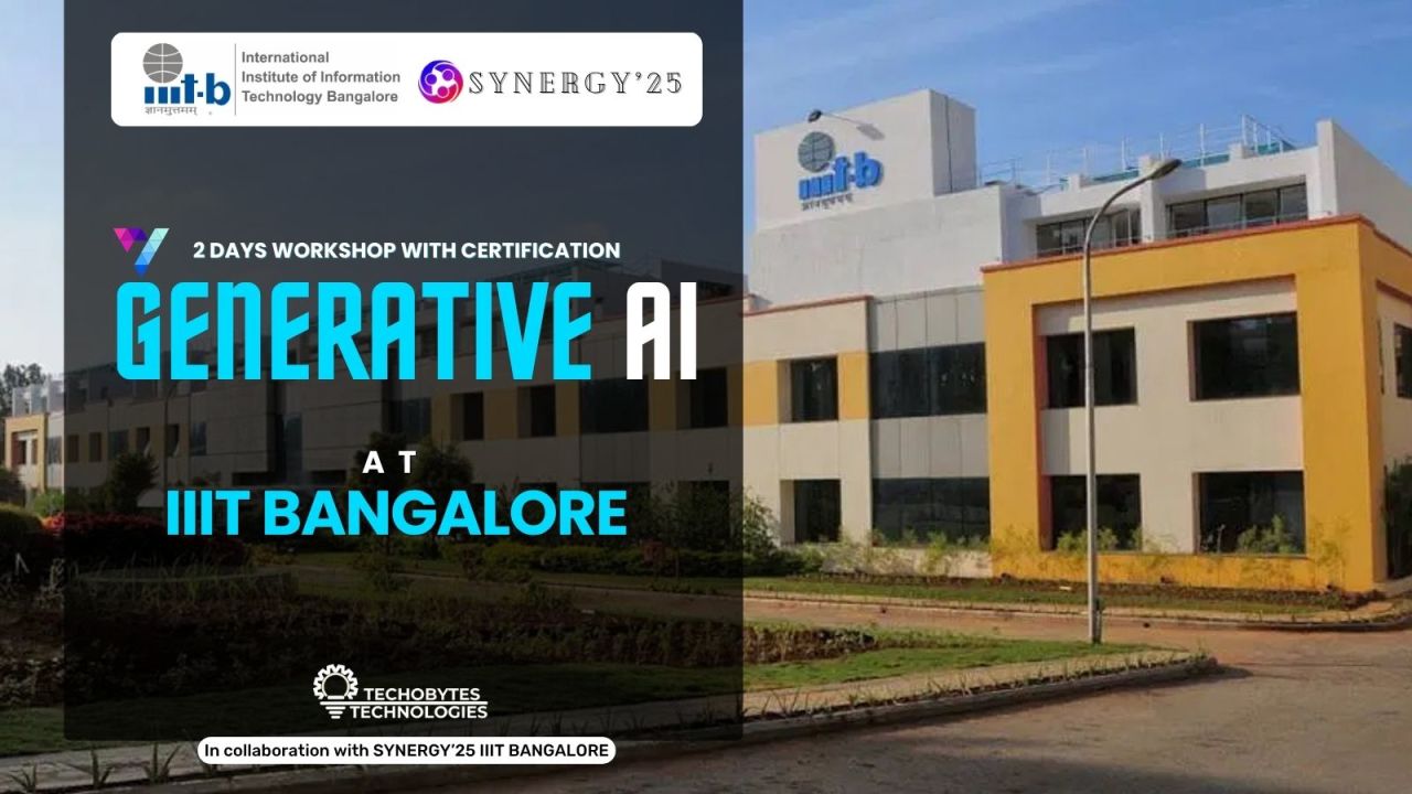 Mastering Generative & Agentic AI | 2 Days Workshop at IIIT Bengaluru