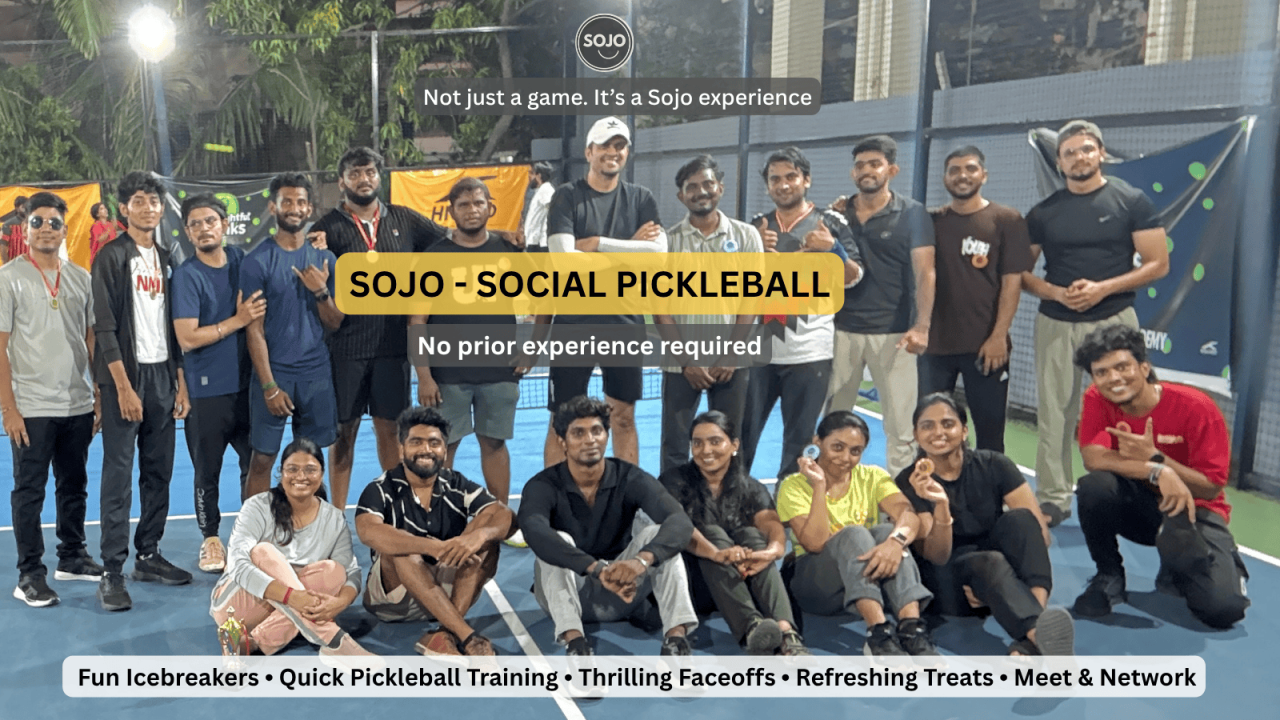 SOJO - Social Pickleball 🔥