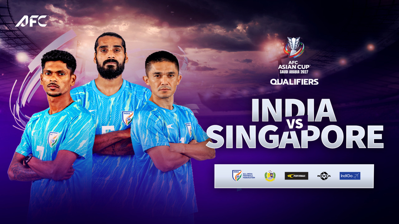 AFC Asian Cup Saudi Arabia 2027 Qualifiers - India vs Singapore