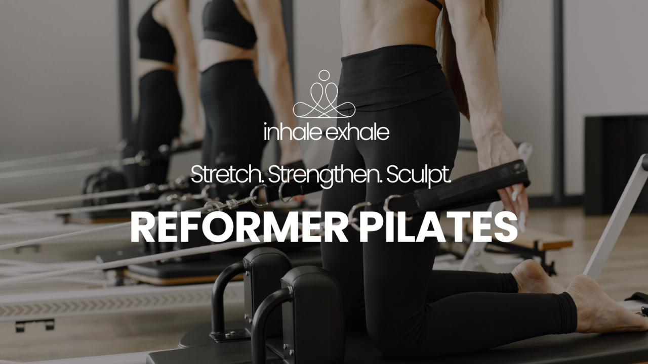 Reformer Pilates at Inhale Exhale Pilates & Yoga Studio