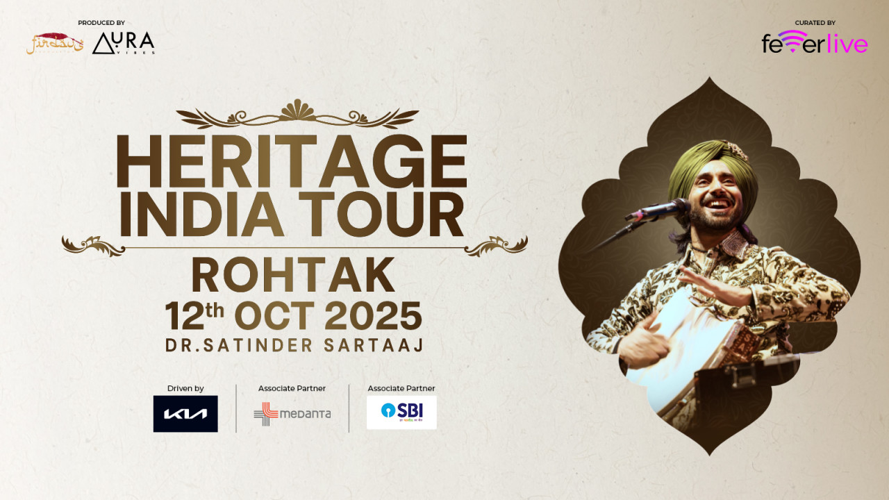 Heritage India Tour | Dr. Satinder Sartaaj Live In Rohtak