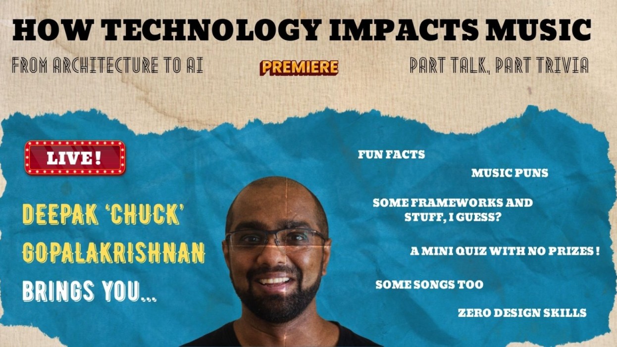 How Technology Impacts Music: A Talk-Meets-Trivia Session with Chuck