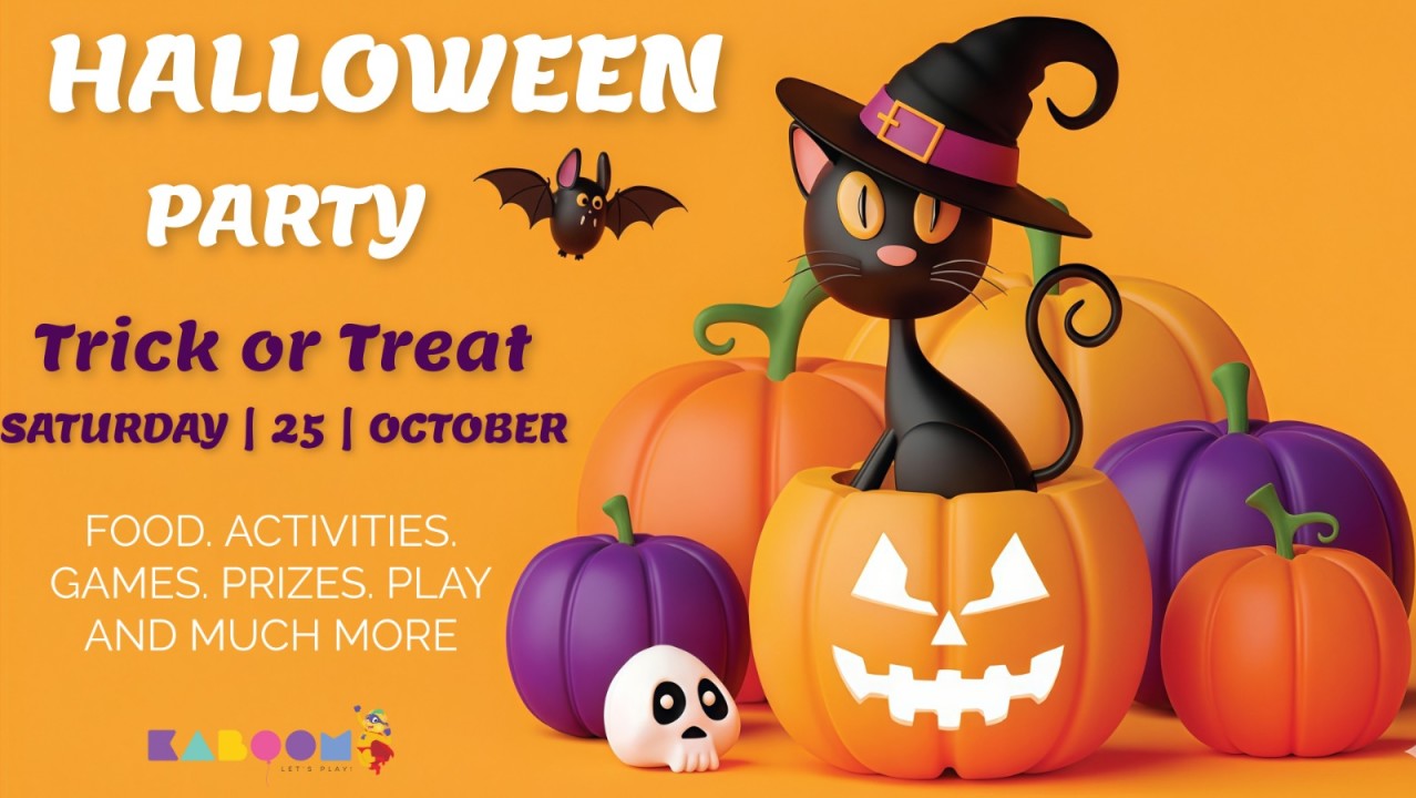 Kids Halloween Party at Kaboom | Seasons Mall