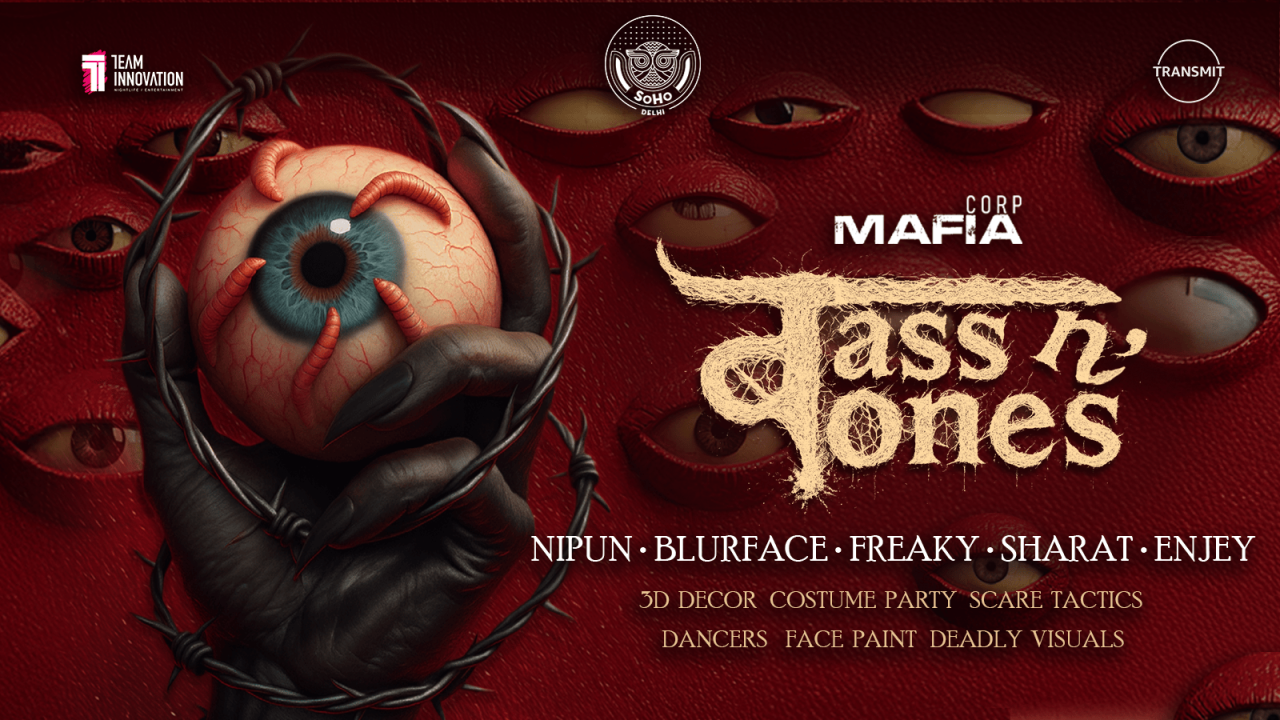 Bass n' Bones - Soho Delhi Halloween