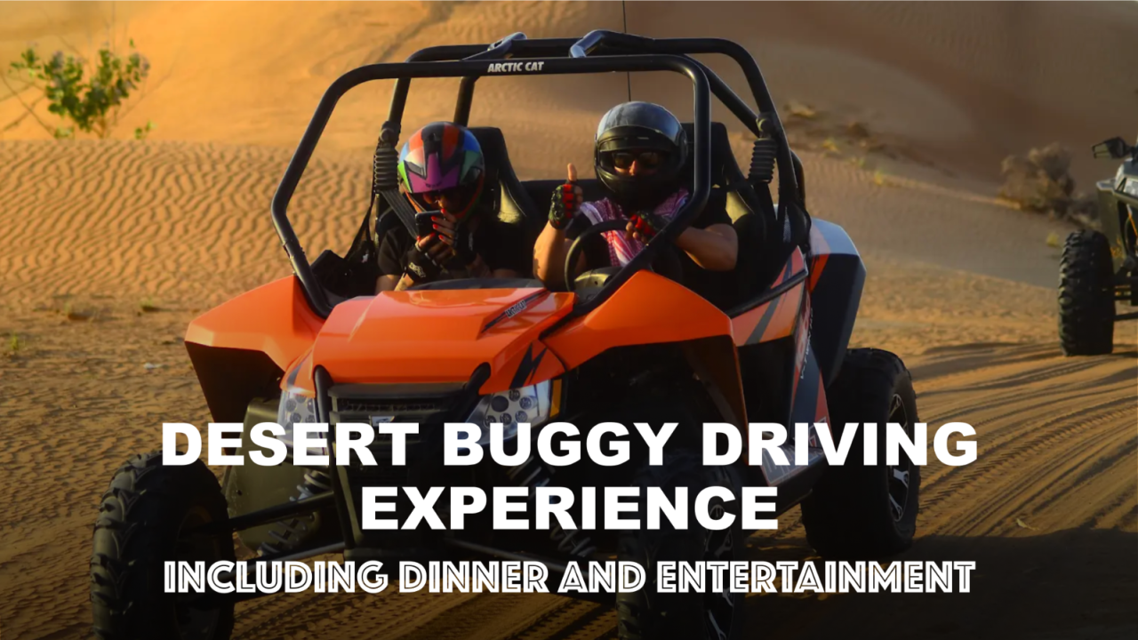 Private Desert Safari Including Dinner and Entertainment for 6 pax