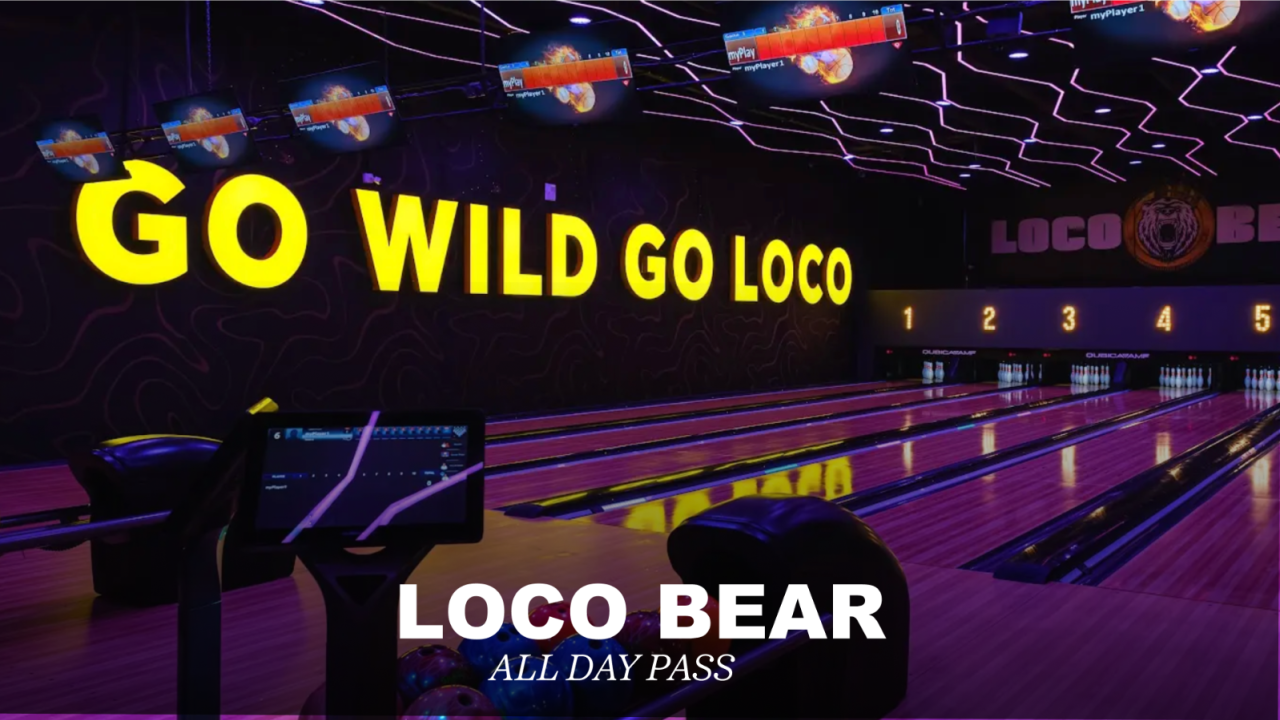 Loco Bear - All Day Pass