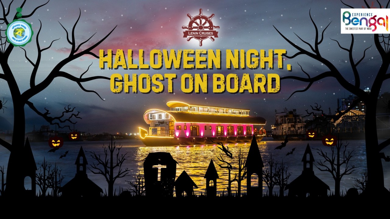 Halloween Night Ghost on Board at Lenin Cruise