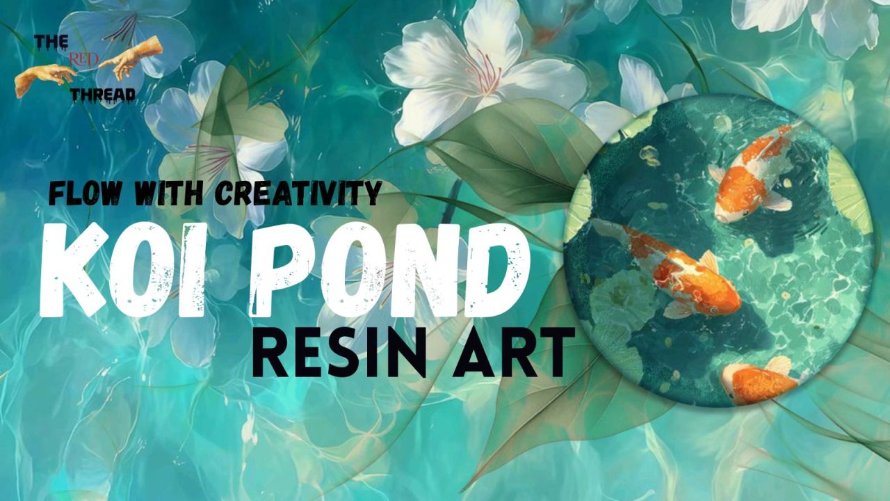 Resin Art Oasis - Koi Pond Workshop