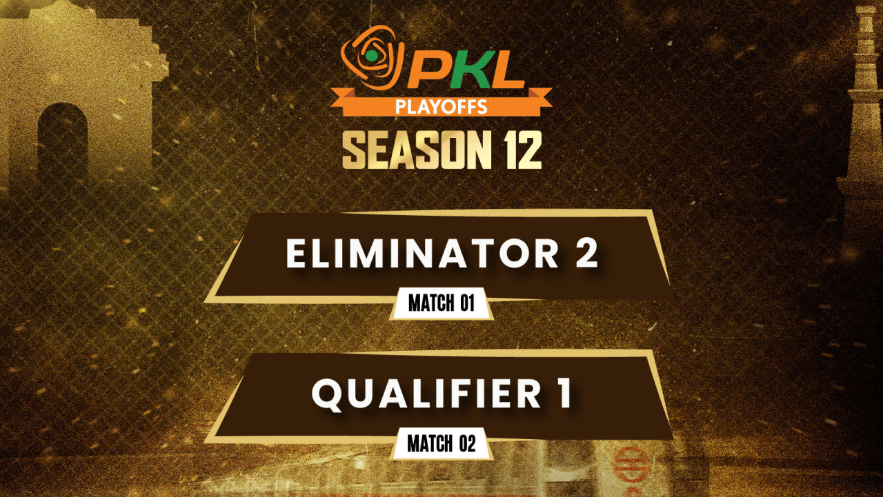 PKL 2025: Eliminator 2 & Qualifier 1