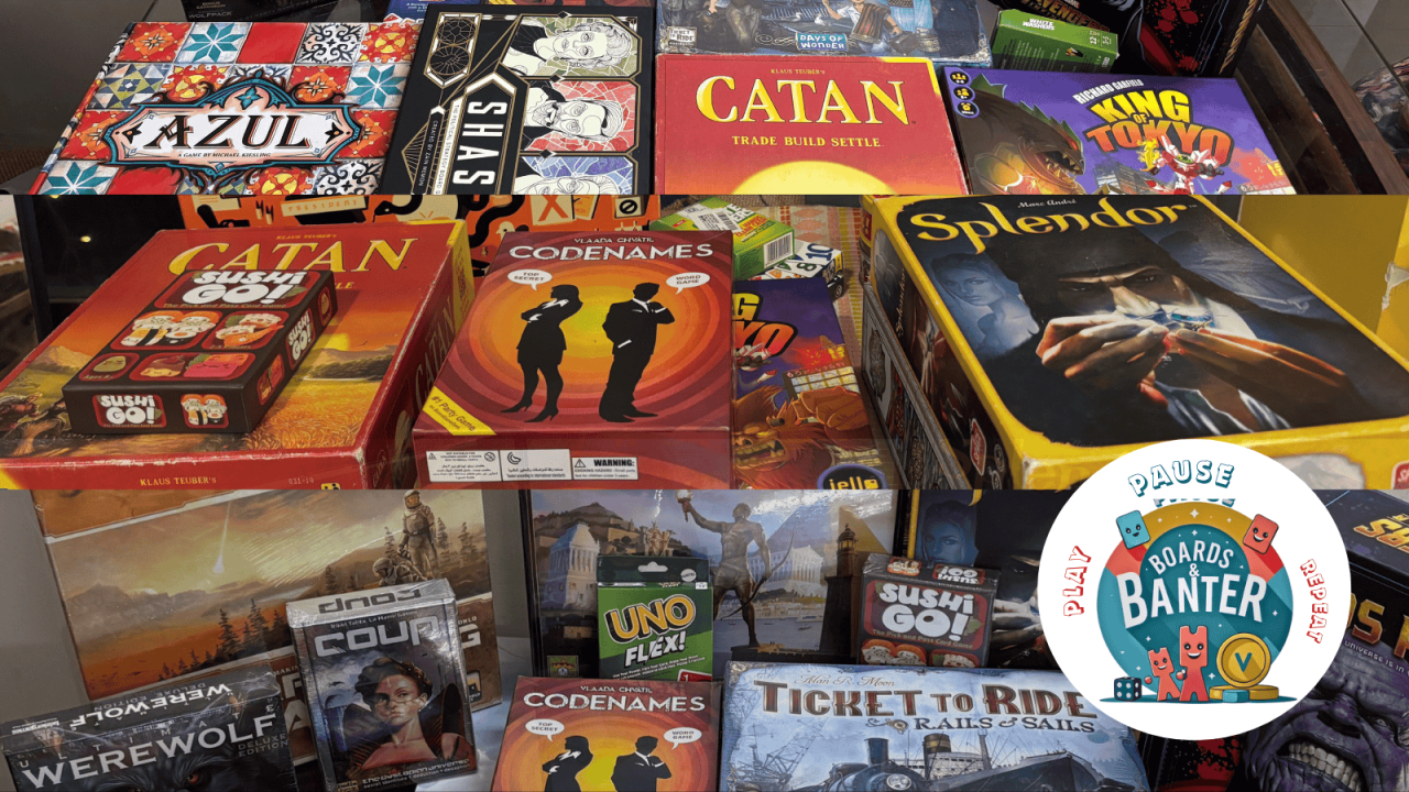 Boards & Banter – Weekend Board Games Library