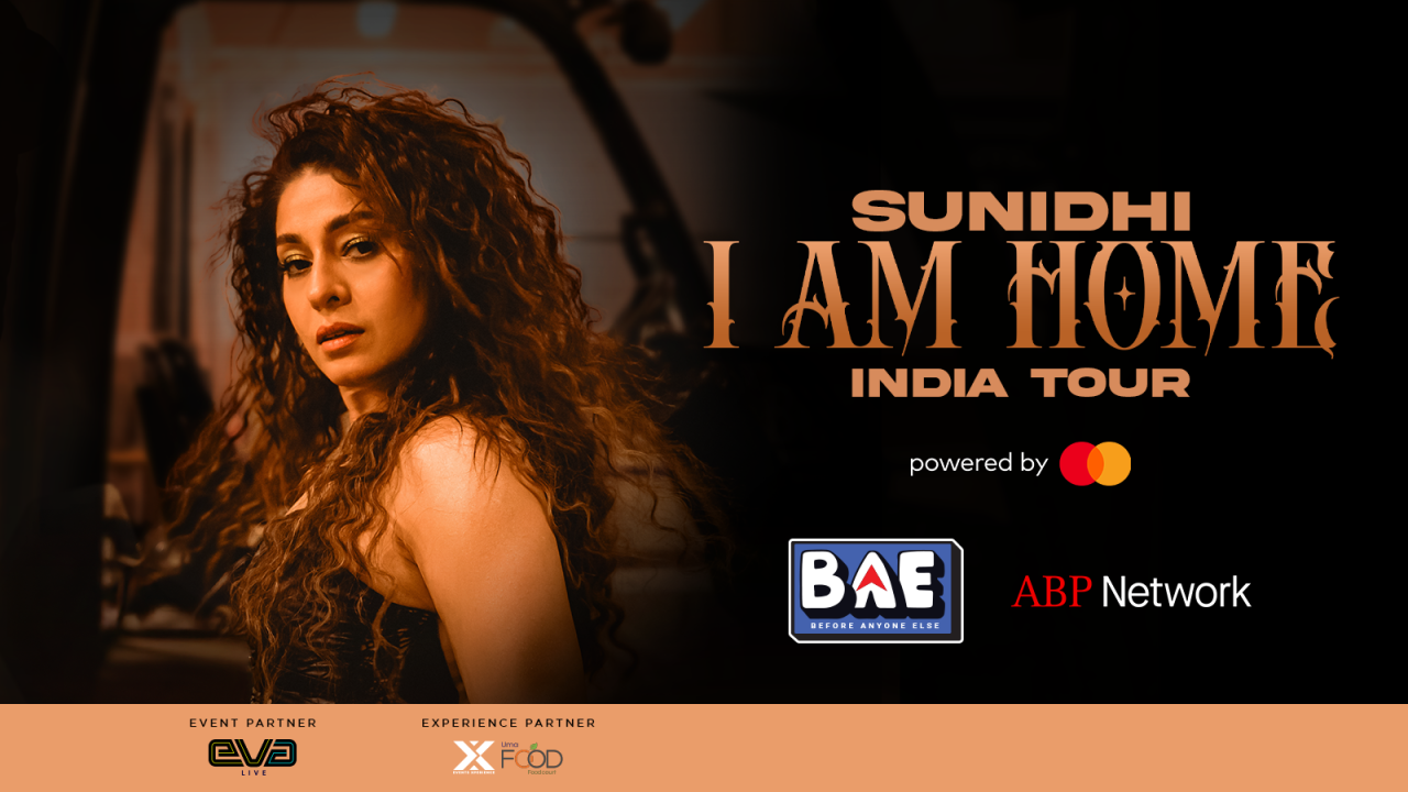 Sunidhi Chauhan - I Am Home India Tour 2025-26 | Delhi
