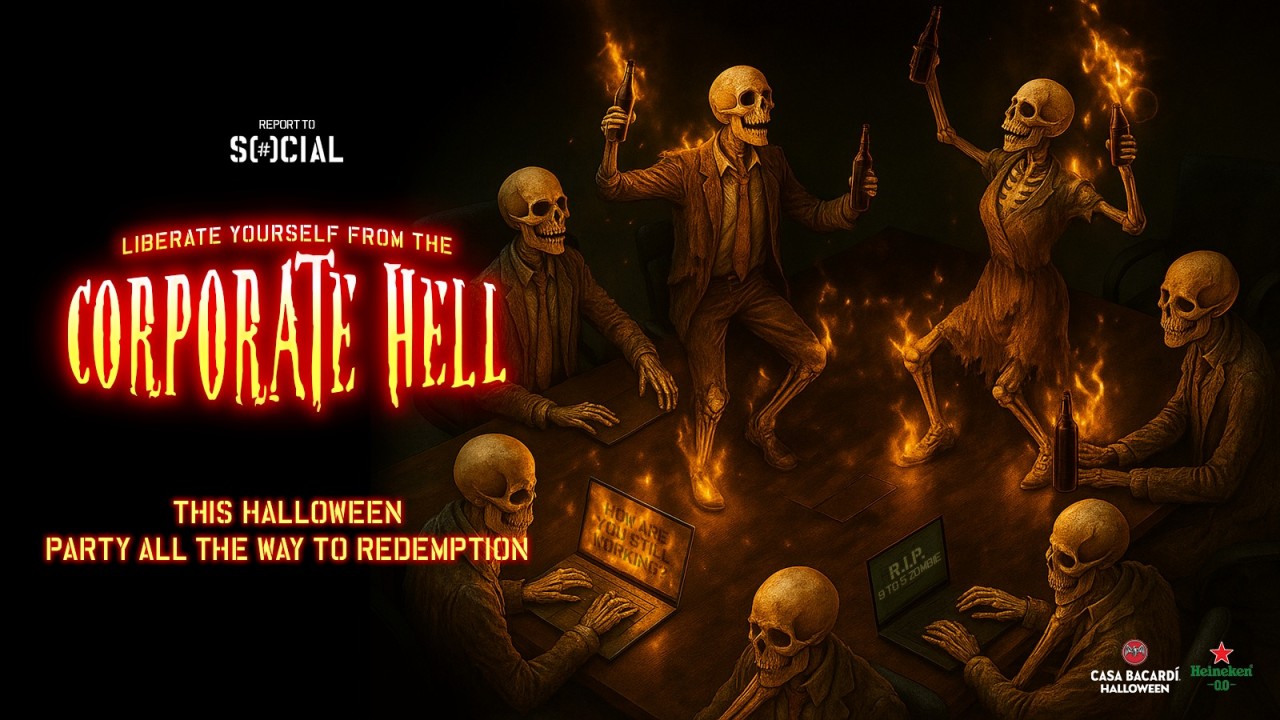 Halloween Party at Rajouri Garden Social | Delhi NCR