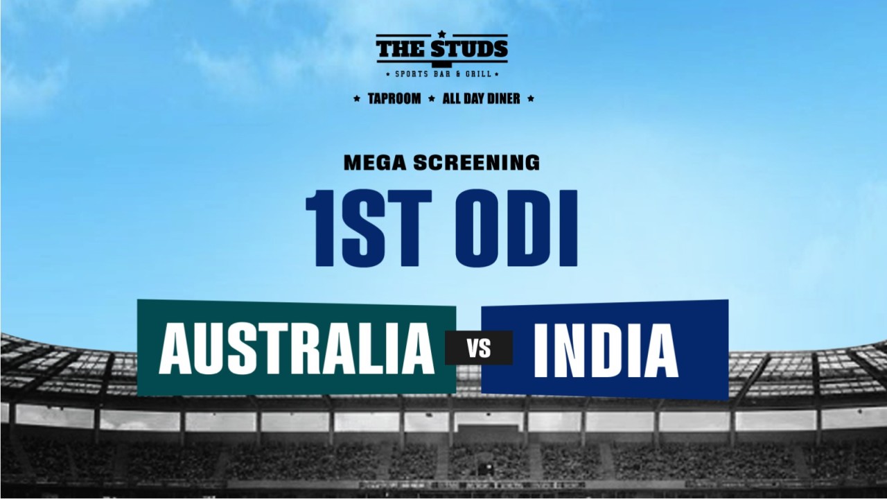 The 1st ODI between India vs Australia is going LIVE at ETV
