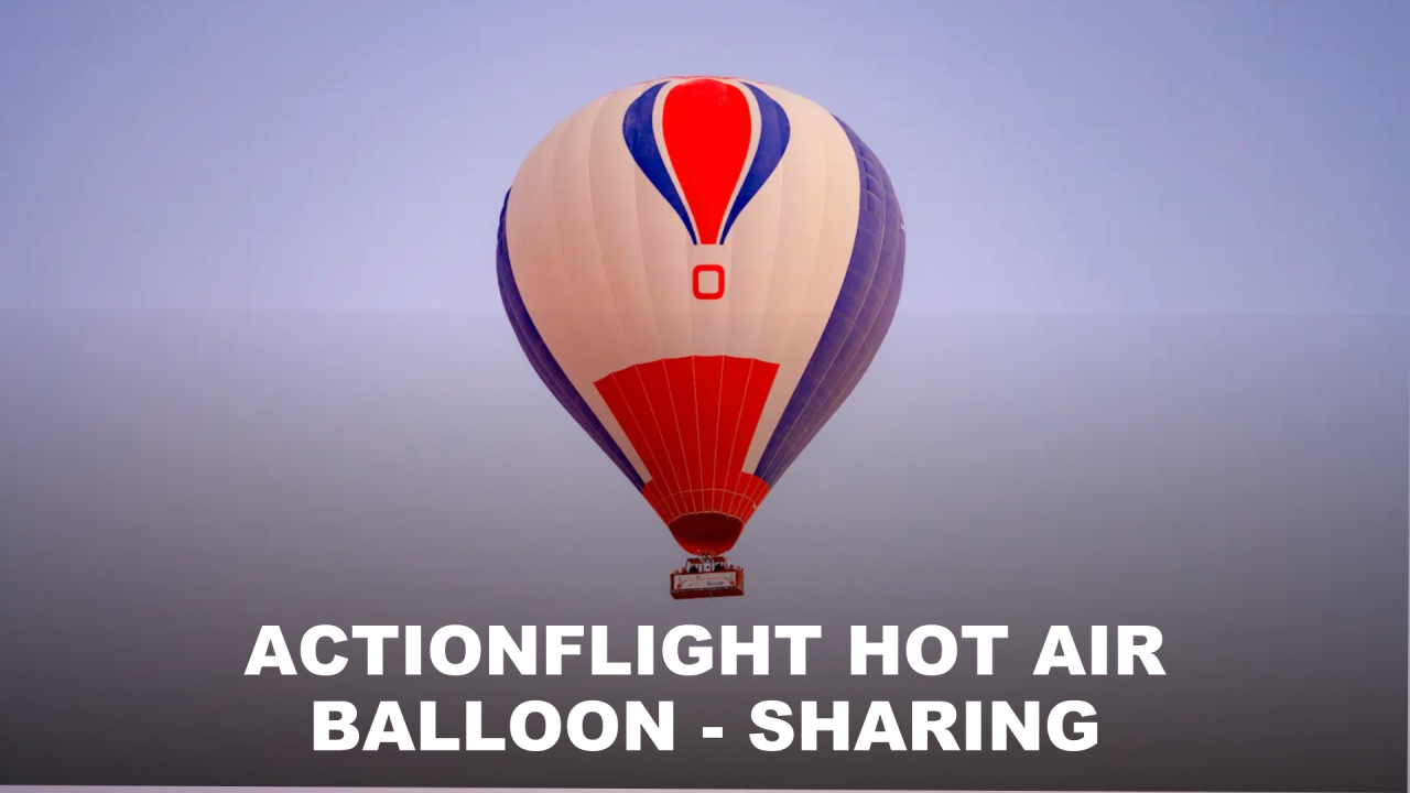 ActionFlight Hot Air Balloon - sharing 