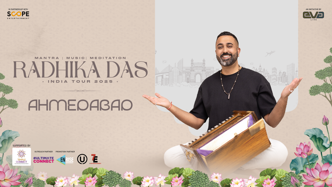 Radhika Das India Tour 2025 | Ahmedabad